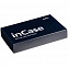 Футляр для карточек inCase, серый с бордовым с логотипом в Санкт-Петербурге заказать по выгодной цене в кибермаркете AvroraStore