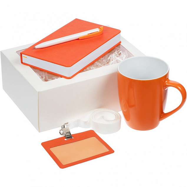 Набор Hop In, оранжевый с логотипом в Санкт-Петербурге заказать по выгодной цене в кибермаркете AvroraStore