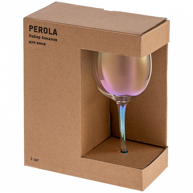 Набор из 2 бокалов для красного вина Perola с логотипом в Санкт-Петербурге заказать по выгодной цене в кибермаркете AvroraStore