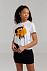 Футболка женская «Меламед. Bjork», белая с логотипом в Санкт-Петербурге заказать по выгодной цене в кибермаркете AvroraStore