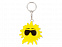 Брелок-рулетка «Солнце», 1м с логотипом в Санкт-Петербурге заказать по выгодной цене в кибермаркете AvroraStore