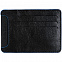 Чехол для карточек Arrival, черный с синим с логотипом в Санкт-Петербурге заказать по выгодной цене в кибермаркете AvroraStore