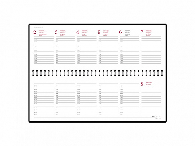Планинг датированный «Ideal New» на 2024 год с логотипом в Санкт-Петербурге заказать по выгодной цене в кибермаркете AvroraStore