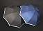 Зонт-трость Unit Reflect, черный с логотипом в Санкт-Петербурге заказать по выгодной цене в кибермаркете AvroraStore