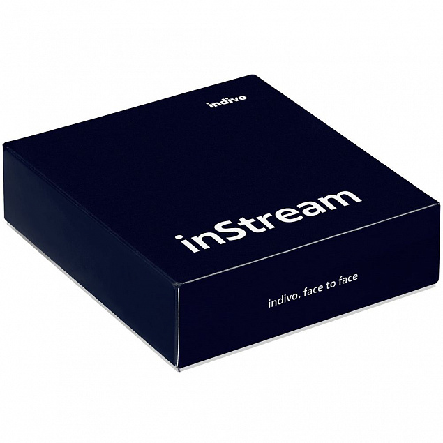 Портмоне inStream, черное с логотипом в Санкт-Петербурге заказать по выгодной цене в кибермаркете AvroraStore