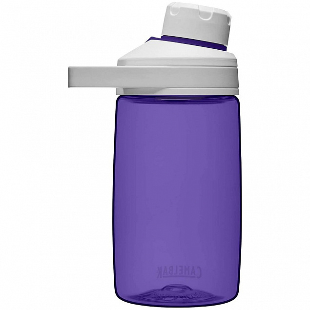 Спортивная бутылка Chute 400, фиолетовая с логотипом в Санкт-Петербурге заказать по выгодной цене в кибермаркете AvroraStore