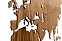 Деревянная карта мира World Map Wall Decoration Exclusive, орех с логотипом в Санкт-Петербурге заказать по выгодной цене в кибермаркете AvroraStore