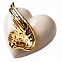 Фарфоровое сердце Wind Of Luck с логотипом в Санкт-Петербурге заказать по выгодной цене в кибермаркете AvroraStore