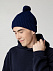 Шапка Nordvik, темно-синяя с логотипом в Санкт-Петербурге заказать по выгодной цене в кибермаркете AvroraStore