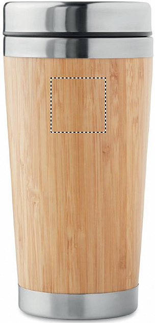 Термокружка с бамбуком с логотипом в Санкт-Петербурге заказать по выгодной цене в кибермаркете AvroraStore