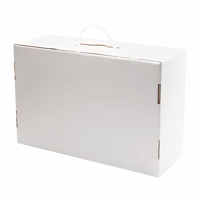 Подарочная коробка из МГК (с ручкой) 35,5*23,4*12,5 см с логотипом в Санкт-Петербурге заказать по выгодной цене в кибермаркете AvroraStore
