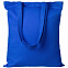 Холщовая сумка Countryside, ярко-синяя с логотипом в Санкт-Петербурге заказать по выгодной цене в кибермаркете AvroraStore