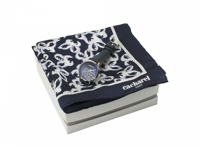 Подарочный набор: часы наручные женские, шелковый платок с логотипом в Санкт-Петербурге заказать по выгодной цене в кибермаркете AvroraStore