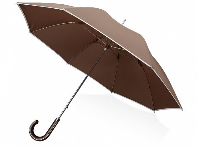 Зонт-трость «Ривер» с логотипом в Санкт-Петербурге заказать по выгодной цене в кибермаркете AvroraStore