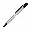 Шариковая ручка Grunge, серебряная с логотипом в Санкт-Петербурге заказать по выгодной цене в кибермаркете AvroraStore
