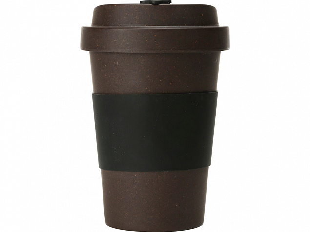 Стакан из кофе с силиконовой манжетой «Latte» с логотипом в Санкт-Петербурге заказать по выгодной цене в кибермаркете AvroraStore