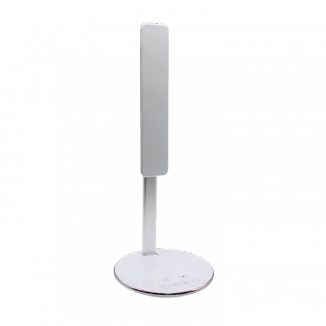 Настольная лампа Starklight с беспроводной зарядкой (белый) с логотипом в Санкт-Петербурге заказать по выгодной цене в кибермаркете AvroraStore