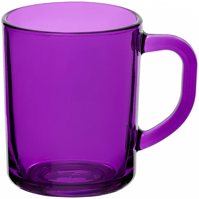 Кружка Enjoy, фиолетовая с логотипом в Санкт-Петербурге заказать по выгодной цене в кибермаркете AvroraStore