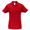 Рубашка поло ID.001 красная с логотипом в Санкт-Петербурге заказать по выгодной цене в кибермаркете AvroraStore