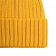 Шапка Uni, желтая с логотипом в Санкт-Петербурге заказать по выгодной цене в кибермаркете AvroraStore