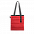 Шоппер Superbag Bubble (красный с черным) с логотипом в Санкт-Петербурге заказать по выгодной цене в кибермаркете AvroraStore