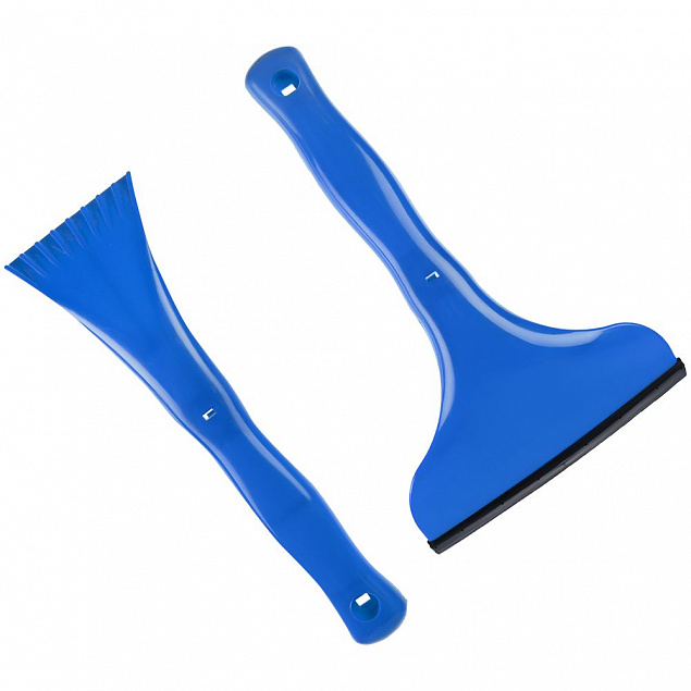 Скребок-водосгон Water Low, синий с логотипом в Санкт-Петербурге заказать по выгодной цене в кибермаркете AvroraStore