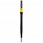 Зонт-трость Jenna, черный с желтым с логотипом в Санкт-Петербурге заказать по выгодной цене в кибермаркете AvroraStore