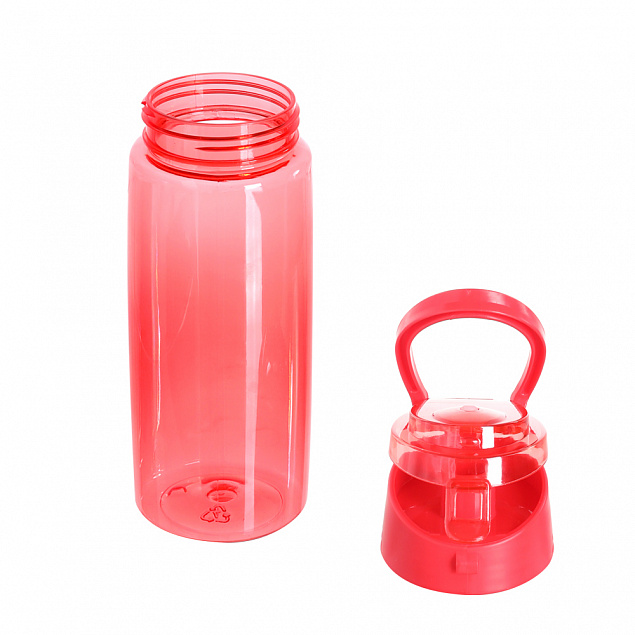 Пластиковая бутылка Blink - Красный PP с логотипом в Санкт-Петербурге заказать по выгодной цене в кибермаркете AvroraStore