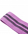 Фитнес-резинка Pastel, низкая нагрузка, фиолетовая с логотипом в Санкт-Петербурге заказать по выгодной цене в кибермаркете AvroraStore