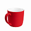 Керамическая кружка Vianа, 380 ml, soft-touch, красная с логотипом в Санкт-Петербурге заказать по выгодной цене в кибермаркете AvroraStore