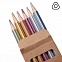Набор цветных карандашей METALLIC, 6 цветов с логотипом в Санкт-Петербурге заказать по выгодной цене в кибермаркете AvroraStore