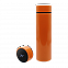 Термос Reactor с датчиком температуры (оранжевый) с логотипом в Санкт-Петербурге заказать по выгодной цене в кибермаркете AvroraStore