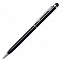Ручка-стилус Touch Tip, черная с логотипом в Санкт-Петербурге заказать по выгодной цене в кибермаркете AvroraStore