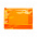 Косметичка CARIBU, Желтый с логотипом в Санкт-Петербурге заказать по выгодной цене в кибермаркете AvroraStore