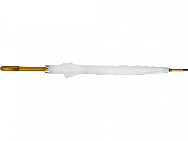 Зонт-трость Радуга, белый с логотипом в Санкт-Петербурге заказать по выгодной цене в кибермаркете AvroraStore