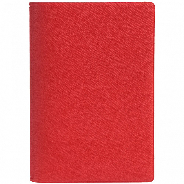 Обложка для паспорта Devon, красная с логотипом в Санкт-Петербурге заказать по выгодной цене в кибермаркете AvroraStore
