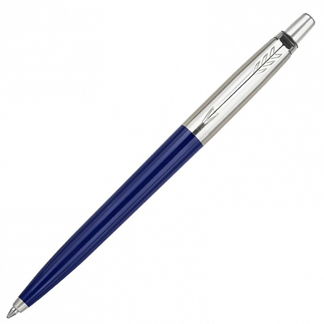 Ручка шариковая Parker Jotter Originals Navy Blue Chrome CT, темно-синяя с логотипом в Санкт-Петербурге заказать по выгодной цене в кибермаркете AvroraStore