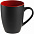 Кружка Bright Tulip, матовая, черная с фиолетовым с логотипом в Санкт-Петербурге заказать по выгодной цене в кибермаркете AvroraStore