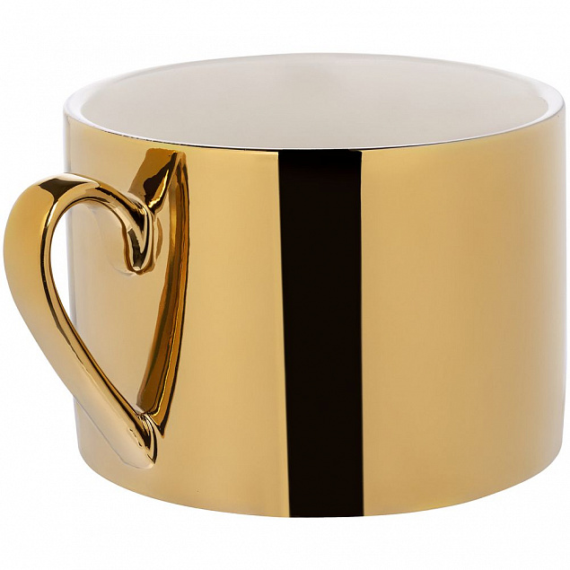 Чайная пара «Время чудес», золотистая с логотипом в Санкт-Петербурге заказать по выгодной цене в кибермаркете AvroraStore