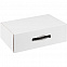 Коробка Matter Light, белая, с черной ручкой с логотипом в Санкт-Петербурге заказать по выгодной цене в кибермаркете AvroraStore