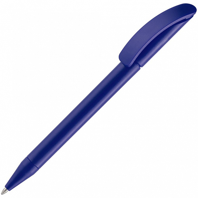 Ручка шариковая Prodir DS3 TMM, синяя матовая с логотипом в Санкт-Петербурге заказать по выгодной цене в кибермаркете AvroraStore