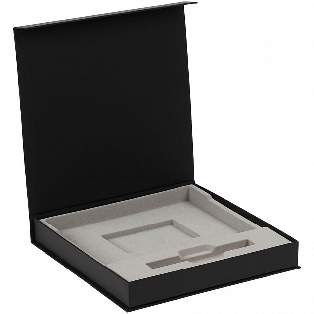 Коробка Memoria под ежедневник и ручку, черная с логотипом в Санкт-Петербурге заказать по выгодной цене в кибермаркете AvroraStore