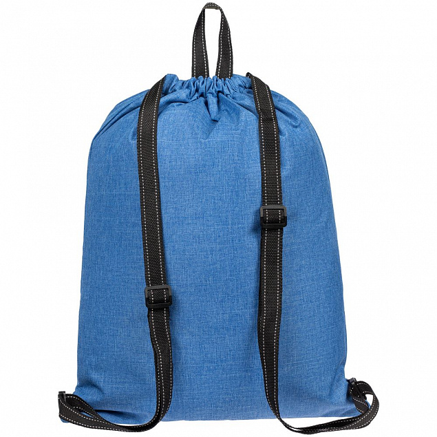 Рюкзак-мешок Melango, синий с логотипом в Санкт-Петербурге заказать по выгодной цене в кибермаркете AvroraStore