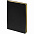 Ежедневник Nebraska Flex, недатированный, черный с золотистым с логотипом в Санкт-Петербурге заказать по выгодной цене в кибермаркете AvroraStore