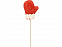Карамель леденцовая на сахаре Варежка 3D, 40г, красная с логотипом в Санкт-Петербурге заказать по выгодной цене в кибермаркете AvroraStore