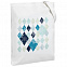 Холщовая сумка «Ромбы», белая с логотипом в Санкт-Петербурге заказать по выгодной цене в кибермаркете AvroraStore