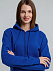Толстовка с капюшоном на молнии унисекс King, ярко-синяя с логотипом в Санкт-Петербурге заказать по выгодной цене в кибермаркете AvroraStore