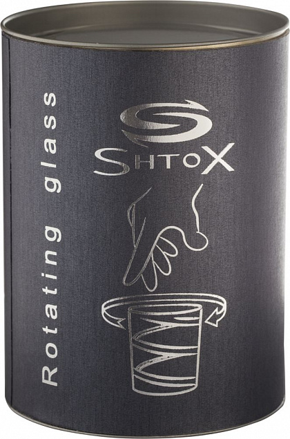 Вращающийся стакан для виски Shtox с логотипом в Санкт-Петербурге заказать по выгодной цене в кибермаркете AvroraStore