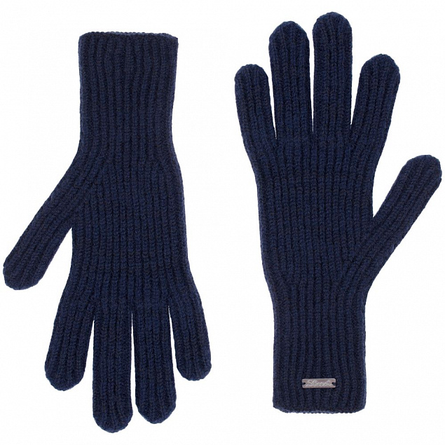 Перчатки Bernard, темно-синие с логотипом в Санкт-Петербурге заказать по выгодной цене в кибермаркете AvroraStore