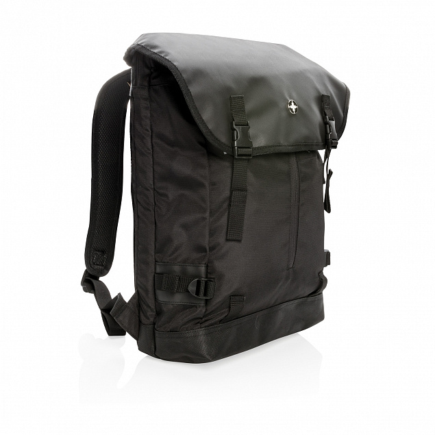 Рюкзак для ноутбука Swiss Peak, 17" с логотипом в Санкт-Петербурге заказать по выгодной цене в кибермаркете AvroraStore